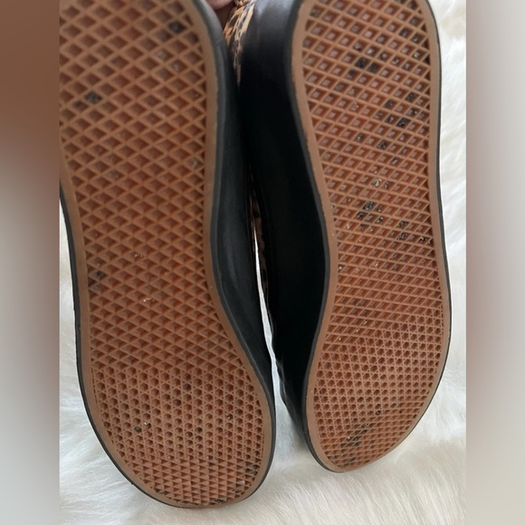 Vans Sk8 Hi Leopard Print Platform Sneakers, 7.5 - Picture 6 of 6